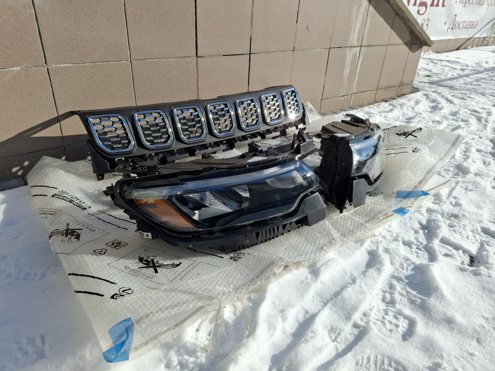 Фары Jeep Compass full led 2022 2023 2024 фара Джип Компас фулл лед 