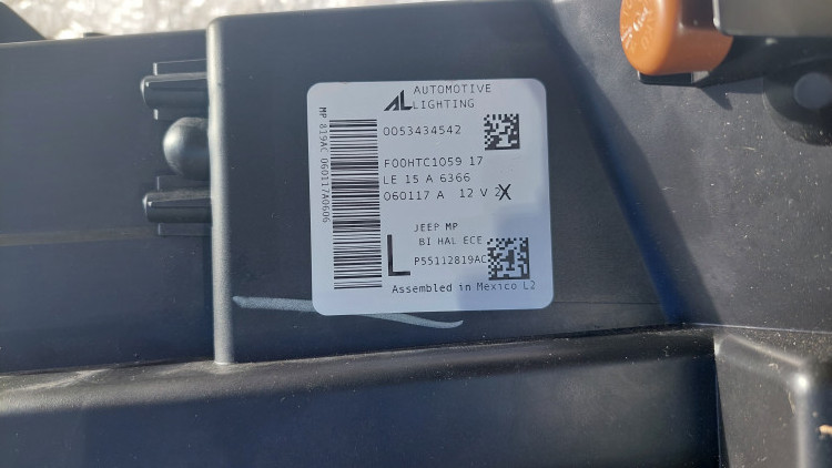 Фары Jeep Compas II 2020 219 2018 2017 LED Оригинал Фары Джип Компас 2 