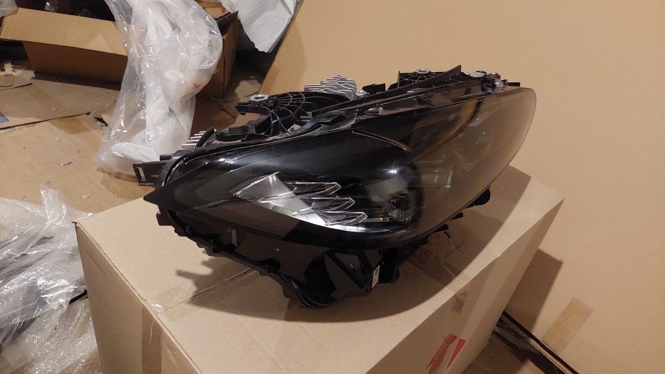 Фара BMW M4 M3 G22 G26 G80 G82 shadow line led БМВ 4 г22 лед Фара правая с блоками.