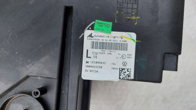 Фара VW Tiguan 2022 2023 левая full led ОРИГИНАЛ рестаил Фара Тигуан