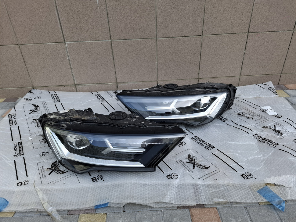 За 1 шт. Фары Audi Q7 4M Full led 2020 2021 2022 2023 2024 Фары Ауди Ку7 лед