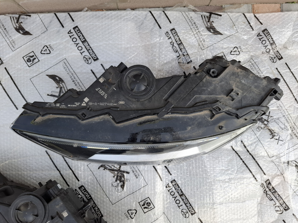 За 1 шт. Фары Audi Q7 4M Full led 2020 2021 2022 2023 2024 Фары Ауди Ку7 лед