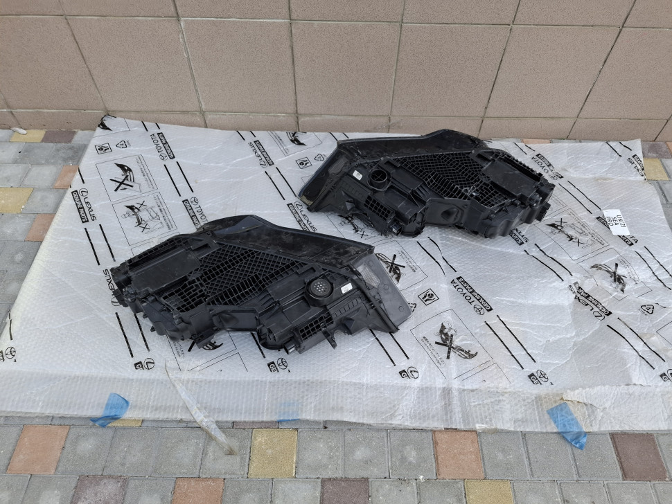 За 1 шт. Фары Audi Q7 4M Full led 2020 2021 2022 2023 2024 Фары Ауди Ку7 лед