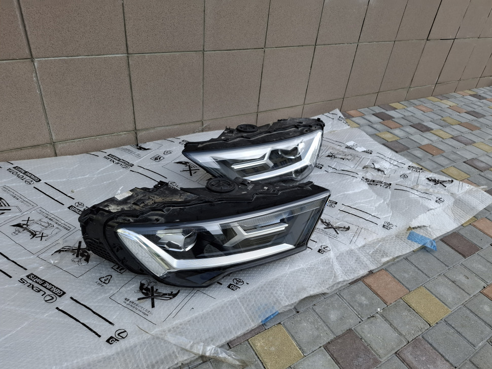 За 1 шт. Фары Audi Q7 4M Full led 2020 2021 2022 2023 2024 Фары Ауди Ку7 лед