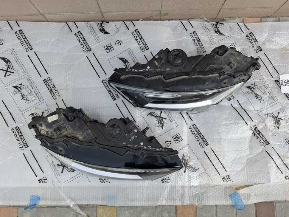 За 1 шт. Фары Audi Q7 4M Full led 2020 2021 2022 2023 2024 Фары Ауди Ку7 лед