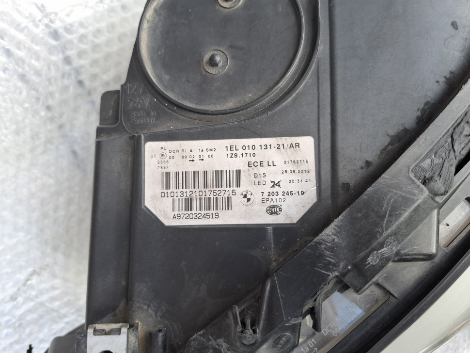 Фара левая Bmw 5 f10 f11 2009 - 2016 Фара БМВ 5 XENON LED EU 7203245