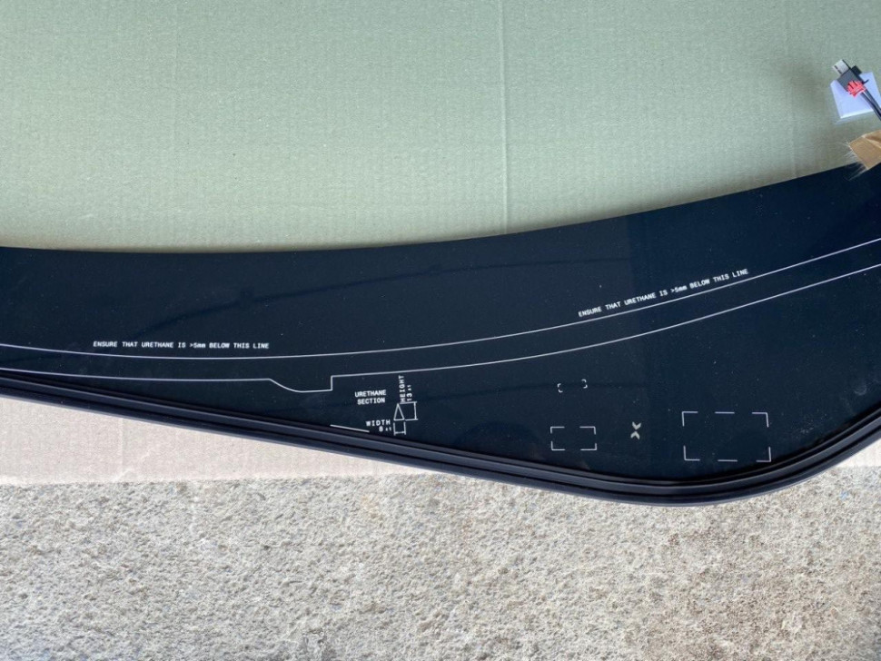 2 пина Лобовое стекло Tesla Model Y 1533237-00-F Новое  стекло Тесла